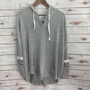 Grey light weight sweater hoodie.  Size 1X
